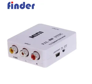 Nieuwe model pal/ntsc/pal secam om/ntsc video mini bi- directionele tv-formaat converter systeem