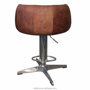 Vendimia <span class=keywords><strong>Toledo</strong></span> contrachapado respaldo silla taburete/retro metal ajustable taburete/antiguo industrial taburete - Product Image 3