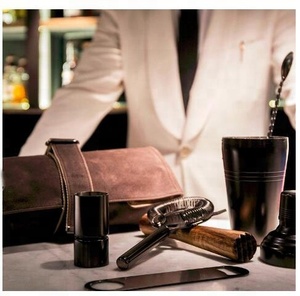 Wax Canvas professional bar tools shaker <span class=keywords><strong>per</strong></span> barman kit <span class=keywords><strong>set</strong></span> di strumenti <span class=keywords><strong>per</strong></span> la preparazione di <span class=keywords><strong>Cocktail</strong></span> professionali - Product Image 4