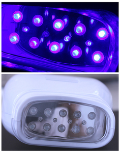 Dispositivo Sbiancante per Denti a 14 LED Tipo Ruota Certificato CE in Acciaio Inossidabile con Luce Blu per Uso Domestico Kit di Sbiancamento Dentale - Product Image 4