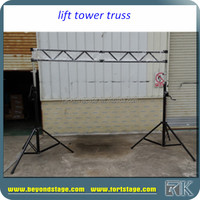 RK torre de elevación telescópica de alta calidad/soporte de luz de escenario/soporte de elevador truss