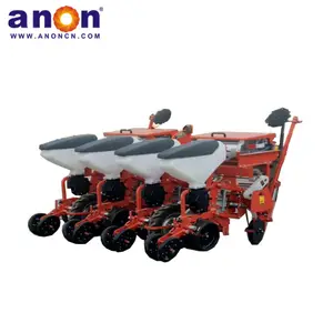ANON-tractor de succión de aire 2BMQ-4 no till, plantador de granja de 4 filas, fila de plantador de maíz
