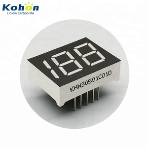0.5 inch 3 chữ số Màu Đỏ 10-Pin <span class=keywords><strong>7</strong></span> đoạn dẫn hiển thị loại 188 cho các thiết bị nhỏ - Product Image 1