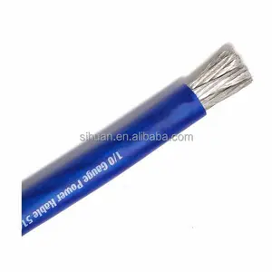 pvc coated 0 4 8 10 gauge power wire car audio cable