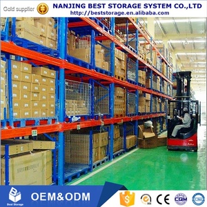 מכירה חמה מאוד זולה סלקטיבית פלדה נאנג 'ינג מחסן מזנק כבד חובה כבד סלקטיבית אחסון מדף מערכת אחסון מדף - Product Image 5