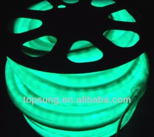 110v 5050 smd rgb pleine couleur chaning led neon flex corde - Product Image 6