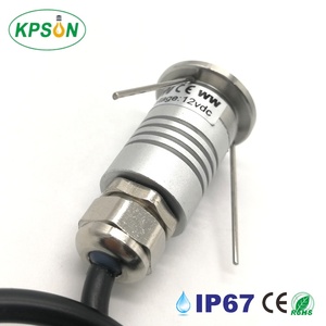 12 V Étanche 1 W IP67 Mini A MENÉ LA Lumière Souterraine Cour Spot Paysage Éclairage <span class=keywords><strong>Terrasse</strong></span> - Product Image 4