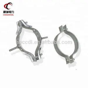 HDG galvanized iron cable hoop/anchor ear for electric cable accessories