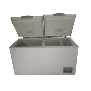 Congélateur coffre commercial <span class=keywords><strong>400L</strong></span> à double température avec couvercle rabattable - Product Image 2