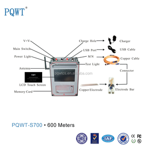 PQWT-S700 mina detector de agua subterránea De Alta precisión Automática 600 M - Product Image 3