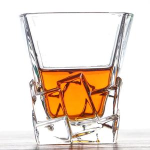 クリスタルウイスキーグラス2020売れ筋スクエア型ウイスキーグラス昔ながらのグラス飲用 - Product Image 1