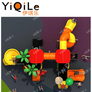 ที่ดีที่สุดคุณภาพกลางแจ้งสนามเด็กเล่นสไลด์ใช้กันอย่างแพร่หลายกลางแจ้งสนามเด็กเล่น - Product Image 3