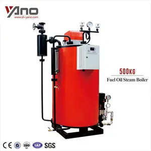 Bahan Bakar Diesel 500 KG/H 0.5 T/H Steam Boiler untuk Peralatan Medis