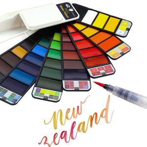 B view — <span class=keywords><strong>Kit</strong></span> d'<span class=keywords><strong>aquarelle</strong></span> de voyage, pour artiste artistique, Mini <span class=keywords><strong>Portable</strong></span>, pour peinture en extérieur - Product Image 5