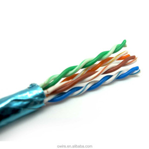 Owire 26Awg 24Awg <span class=keywords><strong>trenzado</strong></span> blindado 4 <span class=keywords><strong>par</strong></span> <span class=keywords><strong>Cable</strong></span> <span class=keywords><strong>de</strong></span> datos <span class=keywords><strong>Ftp</strong></span> Cat6 gato 5E <span class=keywords><strong>Cable</strong></span> Lan - Product Image 6