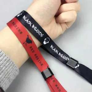 कपड़े प्रिंट wristbands कॉन्सर्ट wristbands कपड़े wristband