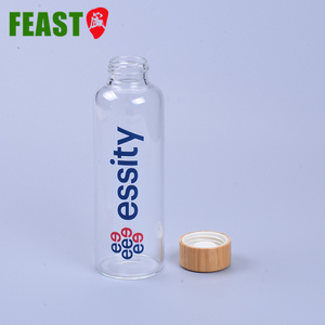 Botella de agua de vidrio hipoalergé<span class=keywords><strong>nico</strong></span>, alta borosilicato, bajo pedido mínimo - Product Image 2