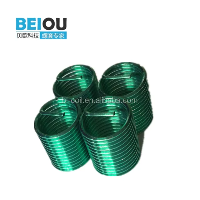 Semua Seri Sekrup Coil Thread Insert Benang Bushing Berjalan Bebas Thread Insert Kumparan Insert