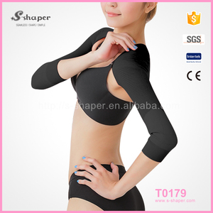 Body moldeador de brazo maduro para mujer, Corrector de postura transpirable y sin costuras, ropa moldeadora de Control de barriga para adultos, para mujer, 2017 - Product Image 2