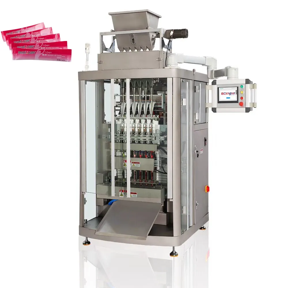 liquid/granule/powder automatic jelly stick pack packing machine