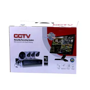 الصين مصنع للرؤية الليلية ahd cctv كيت 4ch 1080P الأمن نظام الكاميرا