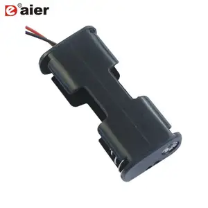 Plastic Side By Side 2 Cell Small AAA Battery Holder