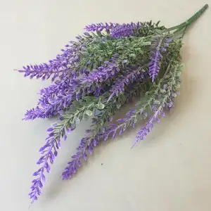 Best selling artificial lavender flowers decoration decorative flowers & wreaths gardening lay out house and outdoor wedding decorations and so on