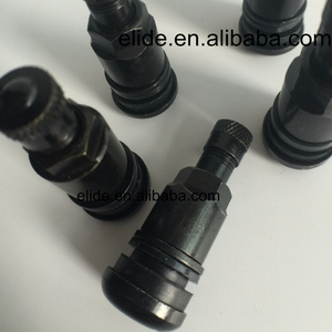 MS525AL Valves <span class=keywords><strong>Tubeless</strong></span> Snap-In pour voitures de tourisme et camions Pièces automobiles Couleur noire - Product Image 2