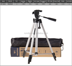 Travelling camera <strong>tripod</strong> stand lightweight mini <strong>tripod</strong> weifeng <strong>330a</strong> aluminum alloy rundour