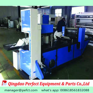 <span class=keywords><strong>2</strong></span> color impreso M/N papel servilleta tejido plegable máquina - Product Image 4