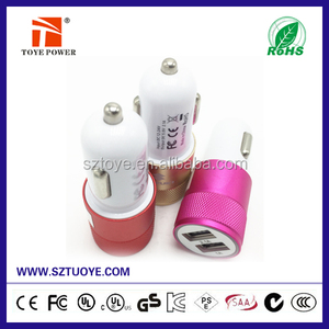 Nouveau design de haute qualité CE RoHS usb <span class=keywords><strong>batterie</strong></span> De Voiture <span class=keywords><strong>Chargeur</strong></span>/mobile téléphone <span class=keywords><strong>chargeur</strong></span> de voiture - Product Image 4