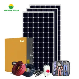 定制设计单声道420W太阳能电池板100KW太阳能电池板用于家庭工业农场