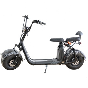 Scooter électrique City <span class=keywords><strong>Coco</strong></span> 1500W 2000W <span class=keywords><strong>2</strong></span> grandes roues, scooter de ville avec EEC, entrepôt UE - Product Image 2