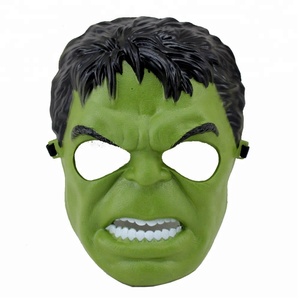 Plastic Fashion Popular Cosplay Hulk Mask for <b>Halloween</b> - Product Image 1