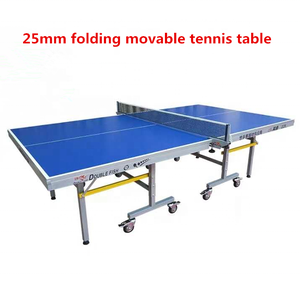 <span class=keywords><strong>Table</strong></span> <span class=keywords><strong>de</strong></span> <span class=keywords><strong>tennis</strong></span> <span class=keywords><strong>de</strong></span> <span class=keywords><strong>table</strong></span> pliable standard ITTF mobile intérieur/extérieur avec roues pour les amateurs <span class=keywords><strong>de</strong></span> sport - Product Image 6