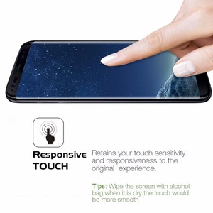 Protecteur d'écran pour Samsung S9 S22 S21 Note 20 Plus, <span class=keywords><strong>protection</strong></span> complète en verre trempé, incurvé 3D - Product Image 3