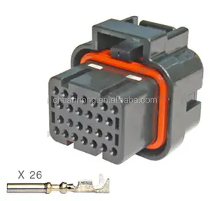 26 Way Pin Receptacle Kit (Keying 2) ECU connector 3-1437290-8