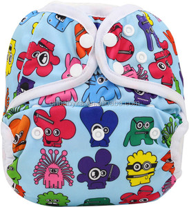Ohbabyka-pañales de tela modernos y coloridos, tamaño ajustable, reutilizables, venta al por mayor - Product Image 3