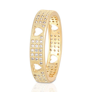 Da sposa damigella d'onore idee regalo <span class=keywords><strong>di</strong></span> fidanzamento dei monili 18 k 18 k oro puro placcato gli anelli - Product Image 3