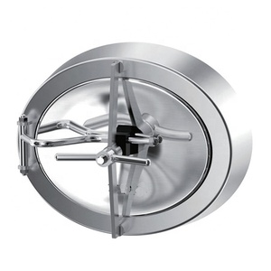 מחיר 25 "x21" סניטריים היגייני נירוסטה ss304 ss316l לחץ מנתיב האליפטי עבור טנק