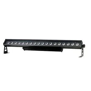 IP 额定 18x10W RGBW 4in1 门面照明像素控制室内室外 IP65 DMX LED 洗墙灯