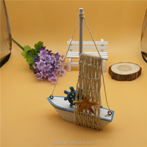 Modello di nave <span class=keywords><strong>in</strong></span> legno per regali modello di <span class=keywords><strong>barca</strong></span> <span class=keywords><strong>da</strong></span> <span class=keywords><strong>pesca</strong></span> su tela oceanica - Product Image 4