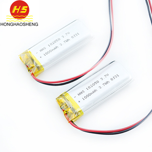 HHS tùy chỉnh Lithium linh hoạt mỏng Li-Polymer 1000mAh 3.7V 102050 LiPo pin CE chứng nhận 1000 + Chu Kỳ Bảo hành 12 tháng - Product Image 4