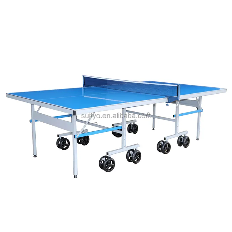 Single Tennis Table Top Quality Outdoor Portable Single Folding Table Tennis Table