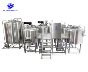 Professional Nano Beer Brewing Equipment Jinan Home Brew Beer Fermentation Tanks Non Alcoholic Beer Making Machine