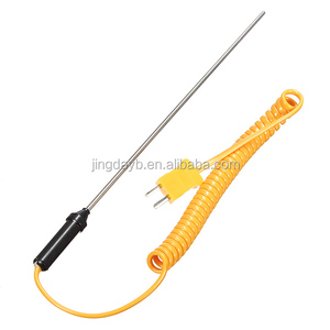 ใหม่ <span class=keywords><strong>K</strong></span> ชนิดดิจิตอลเทอร์โมมิเตอร์เซ็นเซอร์สแตนเลส <span class=keywords><strong>Thermocouple</strong></span> วัดอุณหภูมิราคาโรงงาน - Product Image 2