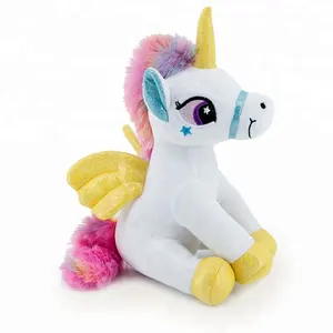 Darling peluche unicorno bianco peluche per bambino