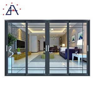 Verre Aluminium blanc à Double glaçage, d'intérieur de balcon silencieux, boîtier coulissant, portes de fenêtre, prix au Pakistan - Product Image 1