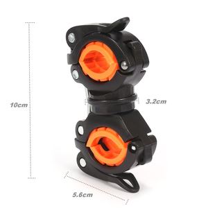 Alonefire – <span class=keywords><strong>support</strong></span> de <span class=keywords><strong>lampe</strong></span> de poche BC05 pour vélo, Cool, Clip de <span class=keywords><strong>torche</strong></span>, Rotation à 360 degrés - Product Image 5