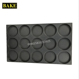Bandeja de hamburguesa de 4 "/molde para hornear panecillos de hamburguesa con precio barato - Product Image 3